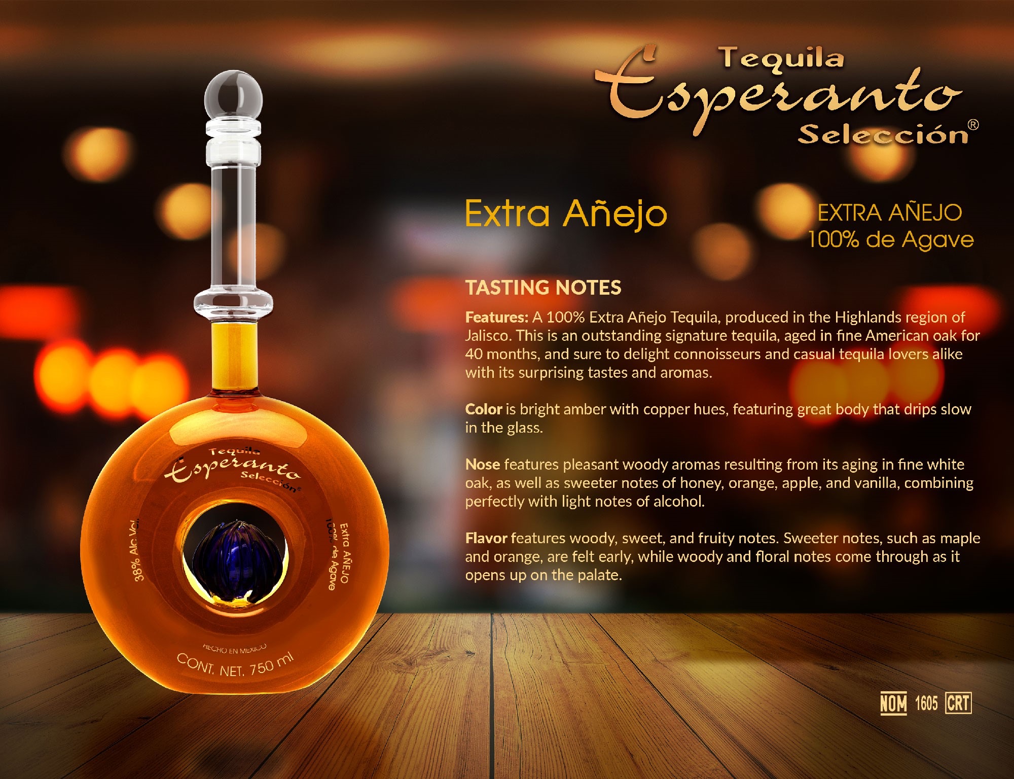 Tequila Esperanto International Wine and Spirits (IWS)